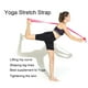 thumbnail image 5 of Correa De Yoga, Correa De Fitness, Rosa Suave Duradera Resistente Al Desgaste Para Profesionales Principiantes Amonsee No, 5 of 7