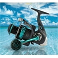 thumbnail image 6 of New Spinning Fishing Wheel DK 1000-7000 Series 5.2:1 Gear Ratio Left/Right Interchangeable Aluminum Alloy Spool Fishing Reel, 6 of 24