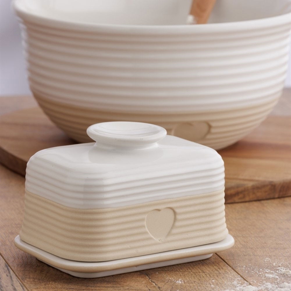 Mason Cash Rustic Charm Butter Dish
