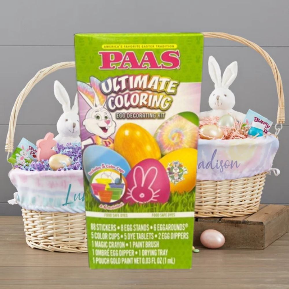 PAAS Ultimate Coloring Egg Decorating Kit (1 Pack) – Deluxe DIY Bundle with 88 Stickers, Gold Paint, 5 Color Cups, and Bonus LaPrima Morceau Bonbon