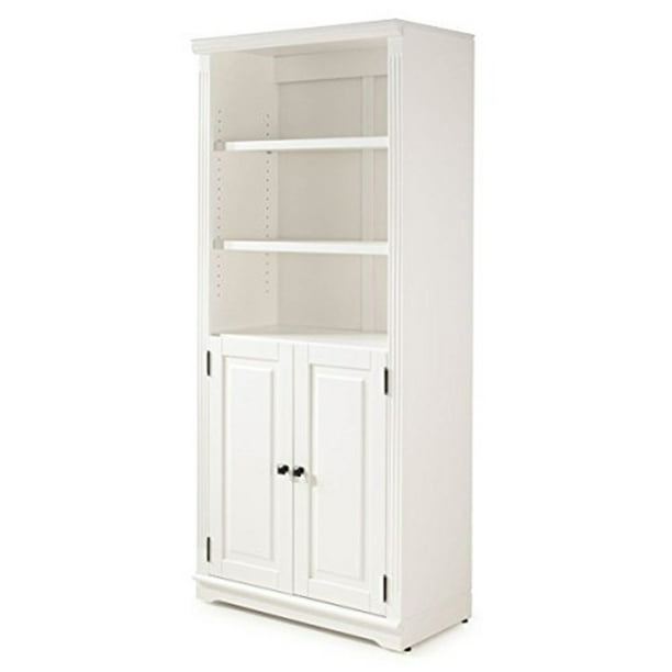 Newport Bookcase with Doors Multiple Finishes