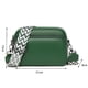 thumbnail image 3 of Bolso bandolera de cuero genuino Moda Mujer Bolso de hombro Casual para el trabajo (Verde), 3 of 8