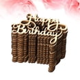 thumbnail image 4 of EeaseMX 15 piezas de madera para decoración de feliz cumpleaños, accesorio de madera para fiesta de cumpleaños, reunión en casa, 4 of 7