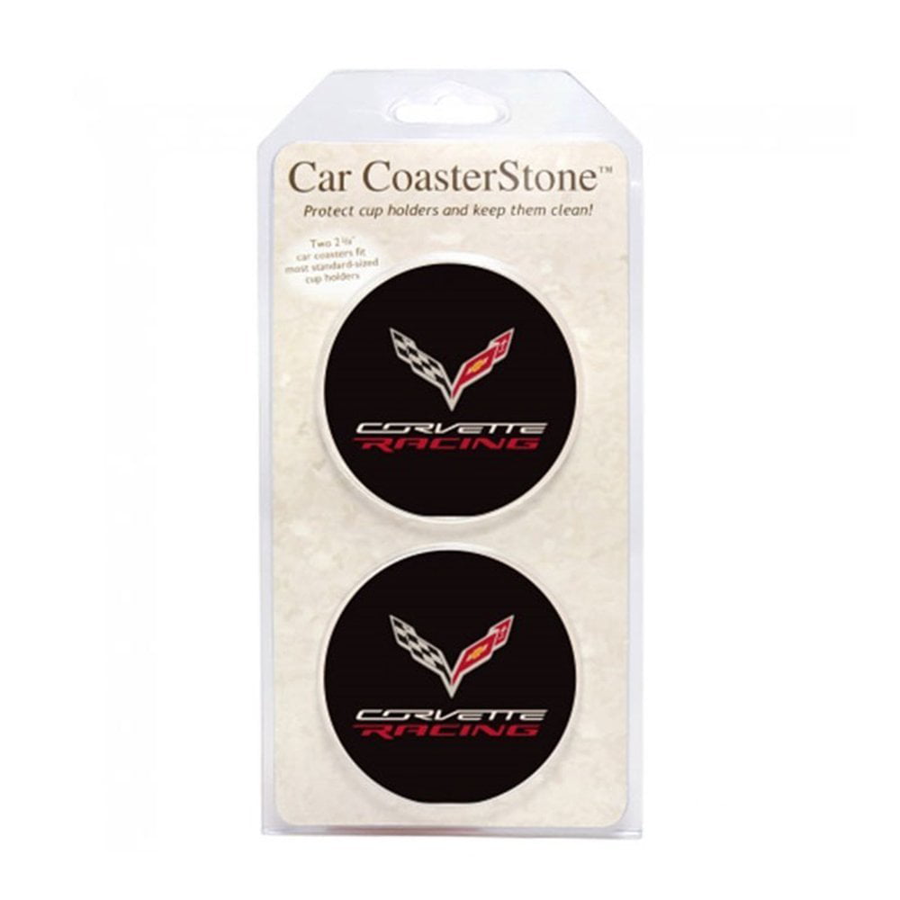 C7 Corvette Cup Holder Coaster Inserts Set of 2.