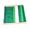 thumbnail image 3 of HILABEE Montessori Clothing Board Educational Early Learning Tool for Preschool Kids green, 3 of 9