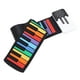 thumbnail image 5 of Teclado De Piano Enrollable, Silicona 49 Teclas, Almohadilla De Piano Portátil Recargable Flexible, Altavoz Incorporado, 6 Canciones De Demostración, 8 Tonos Para El Hogar Para, 5 of 7