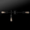 thumbnail image 3 of Globe Electric Hollins 18'' 3-Light Vanity Light, Matte Black, 3 of 10