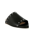 thumbnail image 4 of Renaldi Genuine Leather Studded Slip-On Flats, 4 of 9