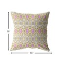 thumbnail image 5 of Black Geometric Pattern Leather Throw Pillow, 5 of 6