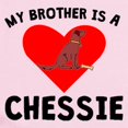 thumbnail image 2 of CafePress - My Brother Is A Chessie Body Suit - Baby Light Bodysuit, Size Newborn - 24 Months, 2 of 4