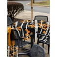 thumbnail image 6 of Square Outdoor Tablecloth with Umbrella Hole Orange Leaves Truck Outside Table Cloth Waterproof Patio Table Cover Forest Tree Zipper Tablecloths for Picnic Party Camping 60x60 Inch, 6 of 8