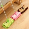 thumbnail image 2 of CSChome Children Mop Cartoon Children Mop: 180 Rotation Deep Cleaning Floor Mop, Retractable Handle for Home Use, 2 of 7