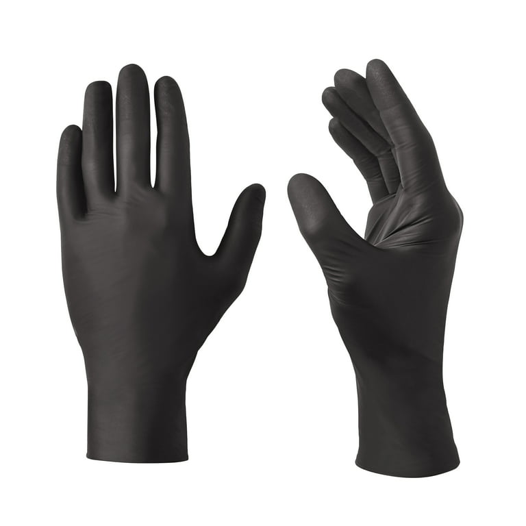 Walmart has disposable gloves on sale