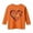 z260112-a-Orange, variant on XEGLSBU Shirts for Girls 14-16 Teen Girls Long Sleeve T Shirt Children's Crew Neck Top Tunic Girls T Shirt Pink3 Size 6-7 Years