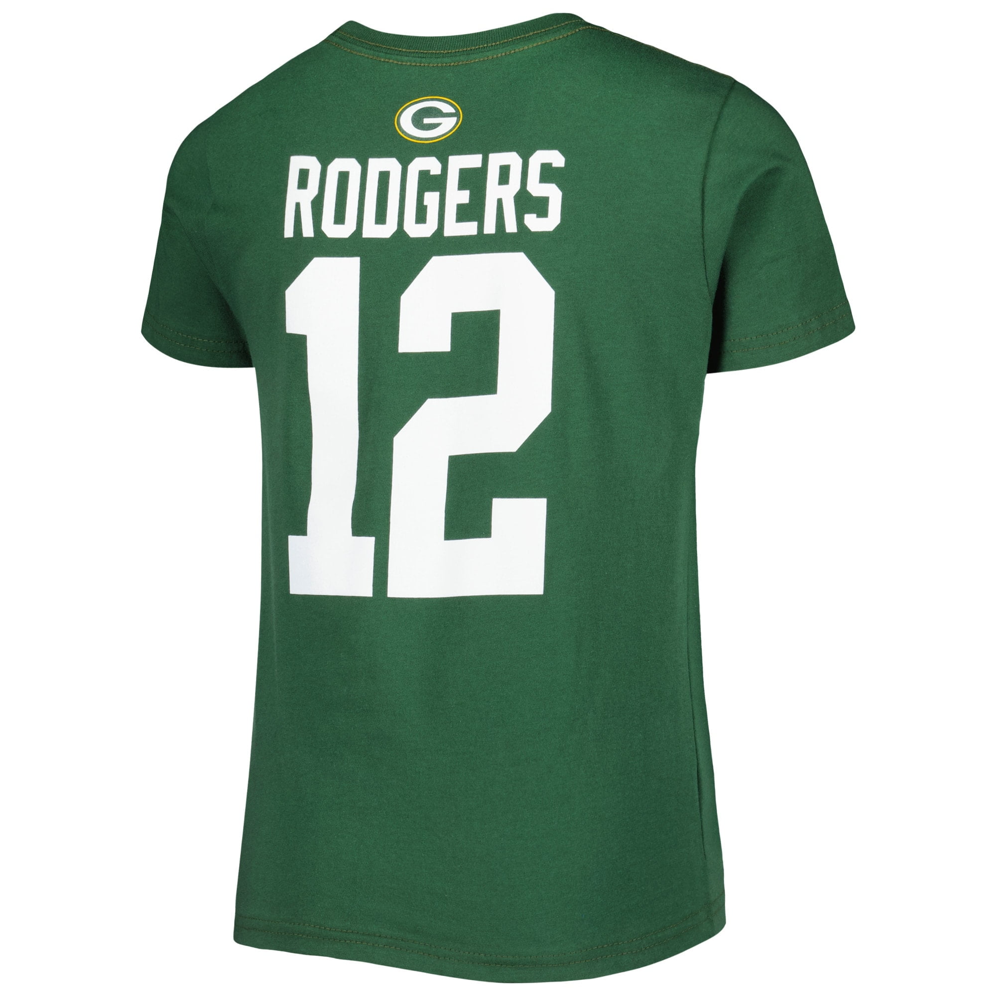 Green Bay Packers Boys 4-18 SS Player Tee-Rodgers 9K1BXFE98 L10/12