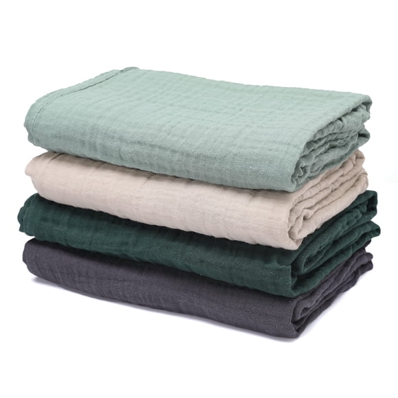 Mantas para pañales CottCare para bebés y niñas, 100% algodón