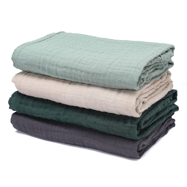Mantas para pañales CottCare para bebés y niñas, 100% algodón