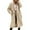White, variant on Women Long Double Breasted Teddy Fleece Coat Dual Reinforced Pockets 3 Colors Wrinkle Resistant Thick Winter Oversized Outerwear 1pc S-XXL True To Size Plus Size Friendly