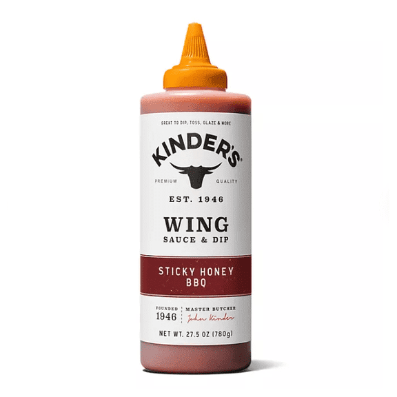 Kinder's Sticky Honey Wing Sauce, 27.5 oz.