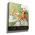 thumbnail image 2 of Epic Graffiti 'Cafe Moustache II' by Lisa Audit, Canvas Wall Art, 26"x30", 2 of 2