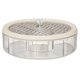 thumbnail image 1 of Transparent Luxury Fruit Plate with Lid Large Capacity Candy Box, 1 of 5