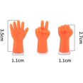 thumbnail image 4 of Jinsinto Knitting Needles Point Protectors, Rubber Knit Needle Tip Cover Caps Rock Paper Scissors Needles Point Stoppers For Knitting Crochet, 4 of 5