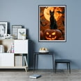 thumbnail image 7 of Diamond Art Kits for Adults - 5d Midnight Cat Pumpkin Glow Diamond Painting for Adults, Diamond Art for Adults Beginners, Diamond Painting Kits for Adults for Home Wall Decor, 7 of 7