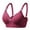 Red, variant on PATLOLLAV Womens Bra Wire Free Underwear Onepiece Bra Everyday Underwear Bras