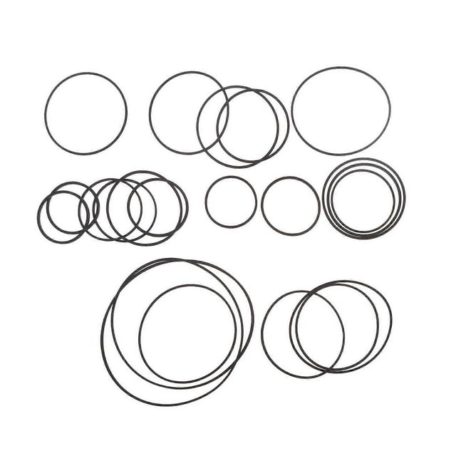 20PCS Durable Rubber Belt 35-65mm 190mm for CDROM Video Machines Recorders DVD Drive Rubber Belts