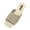 Beige, variant on Heeled Sandals For Women Square Open Toe Heeled Chunky Block Low Heel Slip On Slides Women's Breathable Chunky Square To Sandals Yellow Women Sandal
