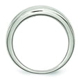 thumbnail image 2 of Stainless Steel Polished CZ Ring 6 Size, 2 of 7