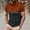 Red, variant on Fnnxeal Men‘s Western Polo Shirt with Bull Skull Embroidery Colorblock Short Sleeve 100% Polyester Beige,Size 3XL