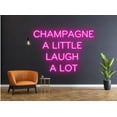 thumbnail image 4 of Glowneon Champagne Quote Bar LED Light, Neon Sign Decor Bar, 4 of 4