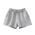 thumbnail image 3 of GYRATEDREAM Toddler Boy Summer Shorts, Boys Summer Cotton Linen Active Jogger Shorts Drawstring Elastic Waist Running Shorts for 90CM, 3 of 5