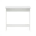thumbnail image 4 of Furinno 15.5 x 31.5 x 29.75 in. Simplistic Study Table, White, 4 of 7