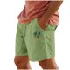 thumbnail image 1 of Pantalones Cortos para Hombre Cintura Elástica con Bolsillos Color Sólido Casual Cordón Suelto Pantalones Cortos de Ejercicio, 1 of 4