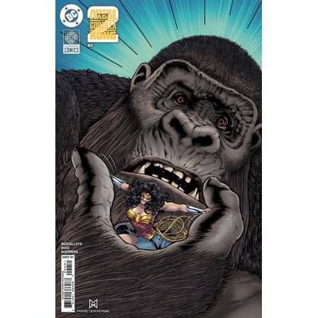Justice League Vs. Godzilla Vs. Kong 2 #2E VF ; DC Comic Book
