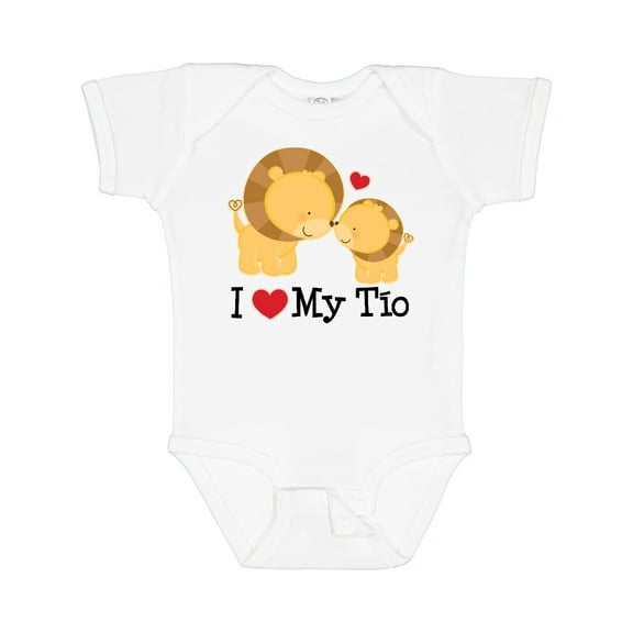 Inktastic I Love My Tio Uncle for Nephew Boys or Girls Baby Bodysuit
