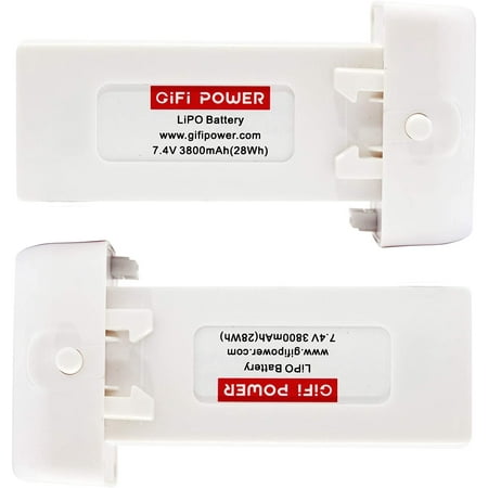 Image of MaximalPower Replacement Battery for Syma X8 Pro & GPS 8 Pro RC Drone | Adds Extra Minutes to Your RC Drone Flying Time (2 Pack Battery)