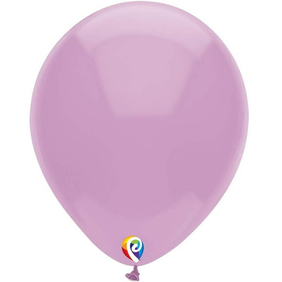 7 inch Funsational Lilac Latex Balloons (50 Pack) - Party Supplies Decorations