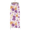 thumbnail image 4 of kaondbfi Dress Pants Women Petite High Waisted Wide Leg Summer Beach Vacation Pants Casual Trousers, 4 of 9