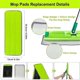 thumbnail image 4 of Replacement Microfiber Mop Pads for Rinse 'N Wring System, Washable Reusable -6 Pack, 4 of 5