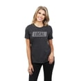 thumbnail image 2 of Thread Tank Local Women's Relaxed Crewneck T-Shirt Tee Charcoal Large, 2 of 4