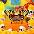 thumbnail image 4 of Dia De Los Muertos Altar Ofrenda Decorations Day of The Dead Wooden Remembrance Supplies 13' x 7.87' Dia De Los Muertos Remembrance for Mexican Table Home Halloween Party Decor, 4 of 6