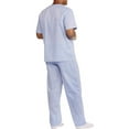 Fruit of the Loom Men's and Big Men's Short Sleeve, Long Leg Pajama Set