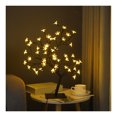thumbnail image 2 of LED Tabletop Bonsai Tree Lamp USB Tree Lamp Christmas Bedroom Decoration Table Night Light, 2 of 8