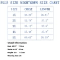 thumbnail image 6 of FEREMO Nightgowns for Women Plus Size Sleeveless Tank Sleep Dress Soft Print Sleepwear, 6 of 6