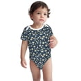 thumbnail image 3 of Balery Daisy Floral B Pattern Baby Climbing Clothes Infant Bodysuit Cute Infant Bodysuit Baby Romper-9M, 3 of 7