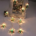 thumbnail image 4 of Maoww String Lights Santa Claus Hanging Lightweight Manuel Switch Bonhomme de Neige Light Special Design Réglable Décoration à la Maison Festive Santa Claus, 4 of 6