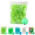 thumbnail image 2 of 100PCS Garden Pebbles Polished Glow in the Dark Decor Pebbles Outdoor Pebbles, 2 of 10